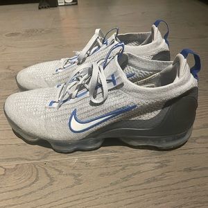 Men’s size 10 Vapormax blue and gray